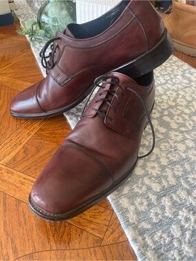 Men’s leather dress oxford.  Sz 13 M. Oxblood color